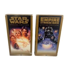 VHS 1997 Star Wars & The Empire Strikes Back‎ Special Edition